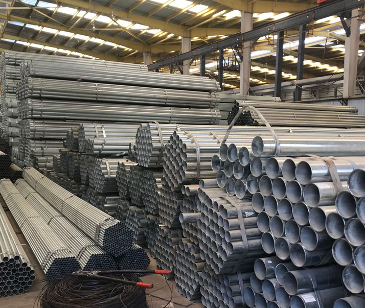 八步q235b热镀锌带钢管